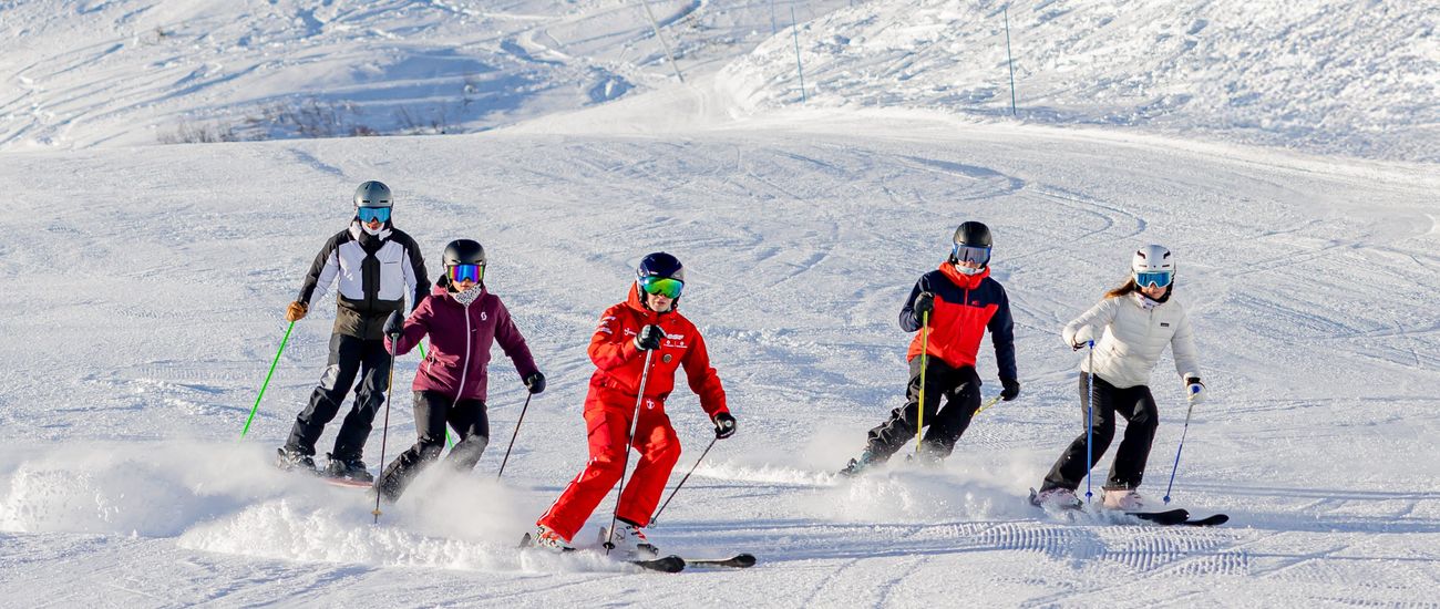 Sorties ski et snowboard tous niveaux à la station Les Menuires
